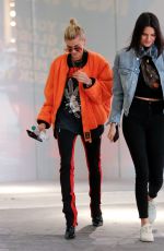 KENDALL JENNER and HAILEY BALDWIN Arrives at Hillsong Church in New York 06/04/2017