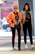 KENDALL JENNER and HAILEY BALDWIN Arrives at Hillsong Church in New York 06/04/2017
