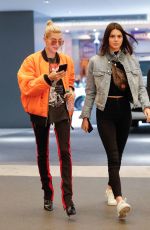 KENDALL JENNER and HAILEY BALDWIN Arrives at Hillsong Church in New York 06/04/2017