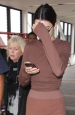 KENDALL JENNER at LAX Airport in Los Angeles 06/08/2017