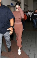 KENDALL JENNER at LAX Airport in Los Angeles 06/08/2017