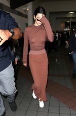 KENDALL JENNER at LAX Airport in Los Angeles 06/08/2017