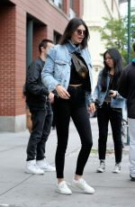 KENDALL JENNER Out in New York 06/04/2017