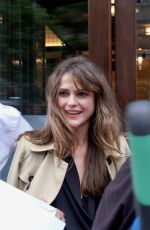 KERI RUSSELL Arrives at Her Hotel in New York 06/05/2017