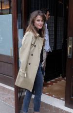 KERI RUSSELL Arrives at Her Hotel in New York 06/05/2017