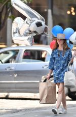 KERI RUSSELL Out and About in Brooklyn 06/10/2017