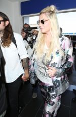 KESHA SEBERT at LAX Airport in Los Angeles 06/15/2017