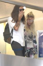 KESHA SEBERT at LAX Airport in Los Angeles 06/15/2017