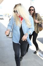 KESHA SEBERT at Los Angeles International Airport 06/01/2017