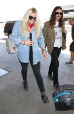 KESHA SEBERT at Los Angeles International Airport 06/01/2017