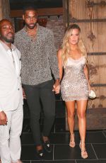 KHLOE KARDASHIAN Leaves Her 33rd Birthday Party in West hHollywood 06/25/2017