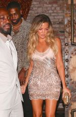 KHLOE KARDASHIAN Leaves Her 33rd Birthday Party in West hHollywood 06/25/2017