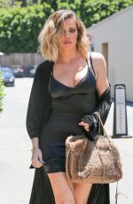 KHLOE KARDASHIAN Out and About in Encino 06/14/2017