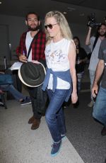 KIM BASINGER at LAX Airport in Los Angeles 06/22/2017