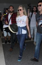 KIM BASINGER at LAX Airport in Los Angeles 06/22/2017