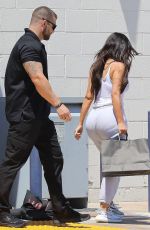KIM KARDASHIAN at a Studio in Los Angeles 06/16/2017