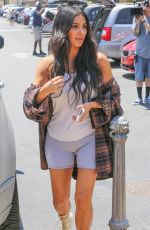 KIM KARDASHIAN Out and About in Calabasas 06/22/2017
