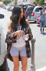 KIM KARDASHIAN Out and About in Calabasas 06/22/2017