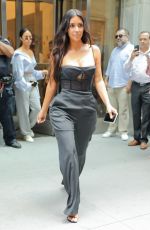 KIM KARDASHIAN Out in New York 06/14/2017