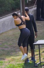 KIM KARDASHIAN Working Out in Los Angeles 06/24/2017