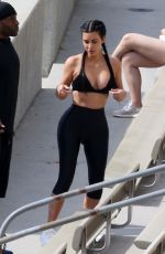 KIM KARDASHIAN Working Out in Los Angeles 06/24/2017