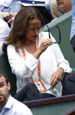 KIM SEARS at 2017 French Open Roland Garros in Paris 06/09/2017