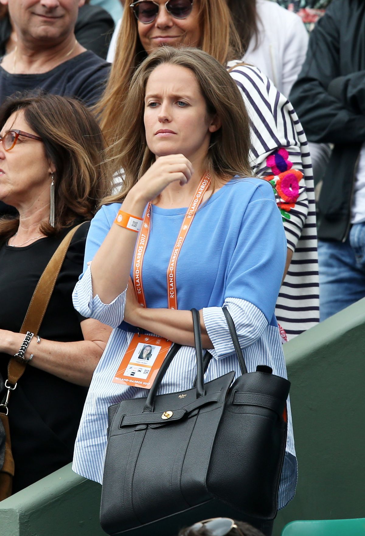 KIM SEARS Watching Her Husband Andy Murray at Roland ...
