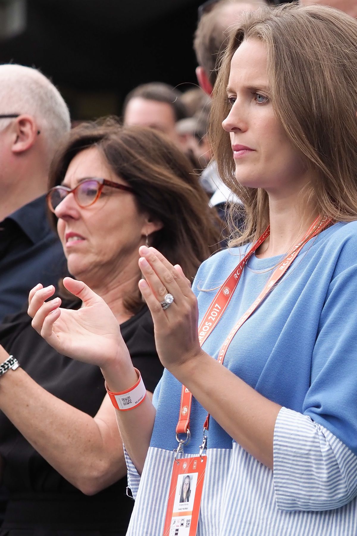 KIM SEARS Watching Her Husband Andy Murray at Roland Garros in Paris 06 ...