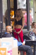 KIMBERLEY GARNER Out and About in London 06/20/2017