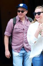 KIRSTEN DUNST and Jesse Plemons Leaves Their Hotel in New York 06/23/2017