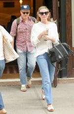 KIRSTEN DUNST and Jesse Plemons Leaves Their Hotel in New York 06/23/2017