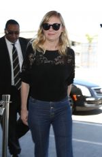 KIRSTEN DUNST at LAX Airport in Los Angeles 06/14/2017