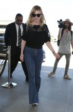 KIRSTEN DUNST at LAX Airport in Los Angeles 06/14/2017