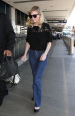 KIRSTEN DUNST at LAX Airport in Los Angeles 06/14/2017