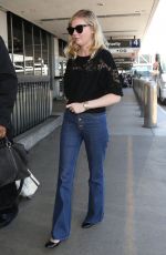 KIRSTEN DUNST at LAX Airport in Los Angeles 06/14/2017