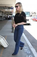 KIRSTEN DUNST at LAX Airport in Los Angeles 06/14/2017