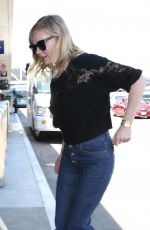 KIRSTEN DUNST at LAX Airport in Los Angeles 06/14/2017