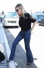 KIRSTEN DUNST at LAX Airport in Los Angeles 06/14/2017