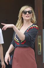 KIRSTEN DUNST Heading to Today Show in New York 06/19/2017