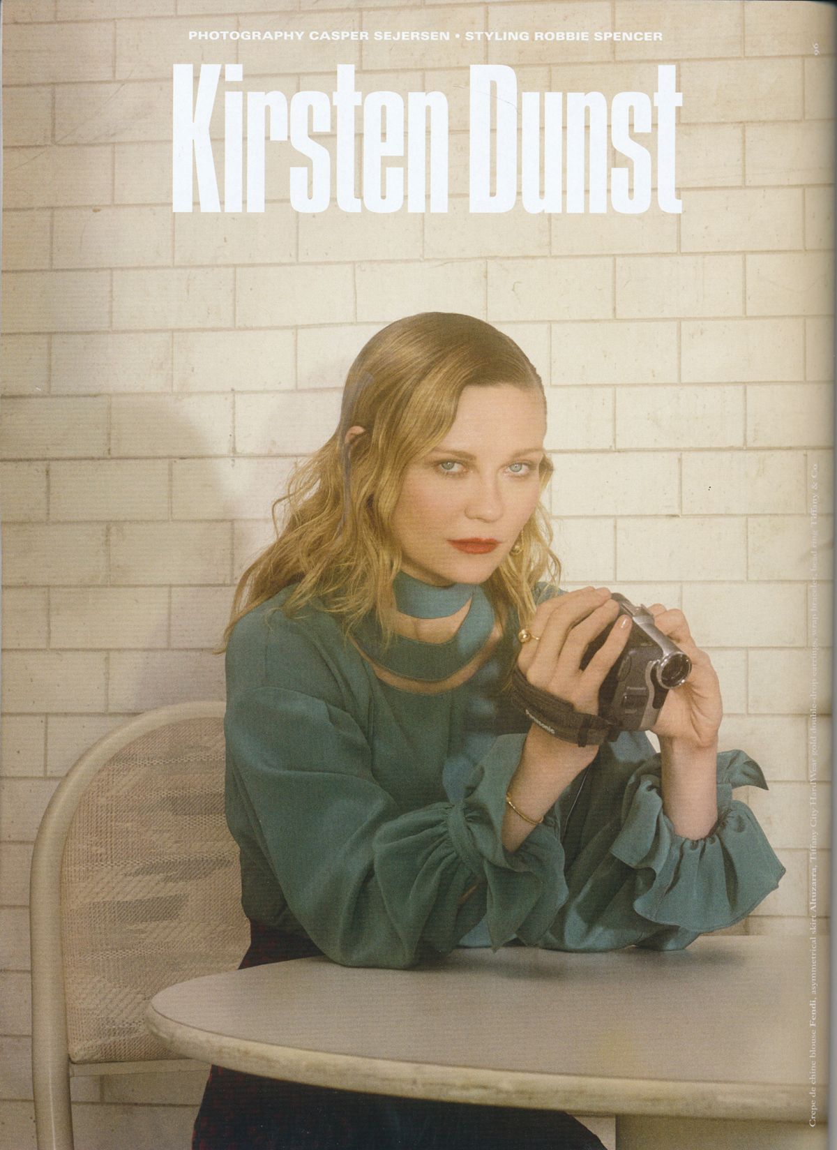 KIRSTEN DUNST in Dazed Magazine, Summer 2017 KIRSTEN DUNST in Dazed Magazine, Summer 2017