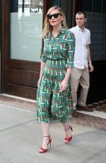 KIRSTEN DUNST Leaves AOL Studios in New York 06/21/2017