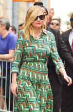 KIRSTEN DUNST Leaves AOL Studios in New York 06/21/2017