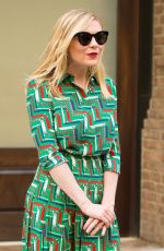 KIRSTEN DUNST Leaves AOL Studios in New York 06/21/2017