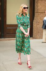 KIRSTEN DUNST Leaves AOL Studios in New York 06/21/2017