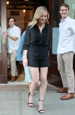 KIRSTEN DUNST Leaves Her Hotel in New York 06/15/2017