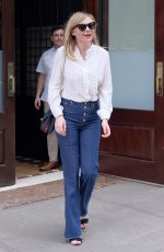 KIRSTEN DUSNT Leaves Her Hotel in New York 06/19/2017