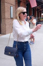 KIRSTEN DUSNT Leaves Her Hotel in New York 06/19/2017