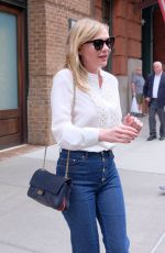 KIRSTEN DUSNT Leaves Her Hotel in New York 06/19/2017