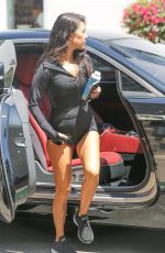 KOURTNEY and KHLOE KARDASHIAN Arrives at a Studio in Los Angeles 06/23/2017\