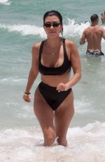 KOURTNEY KARDASHIAN in Bikini at a Beach in Miami 06/12/2017